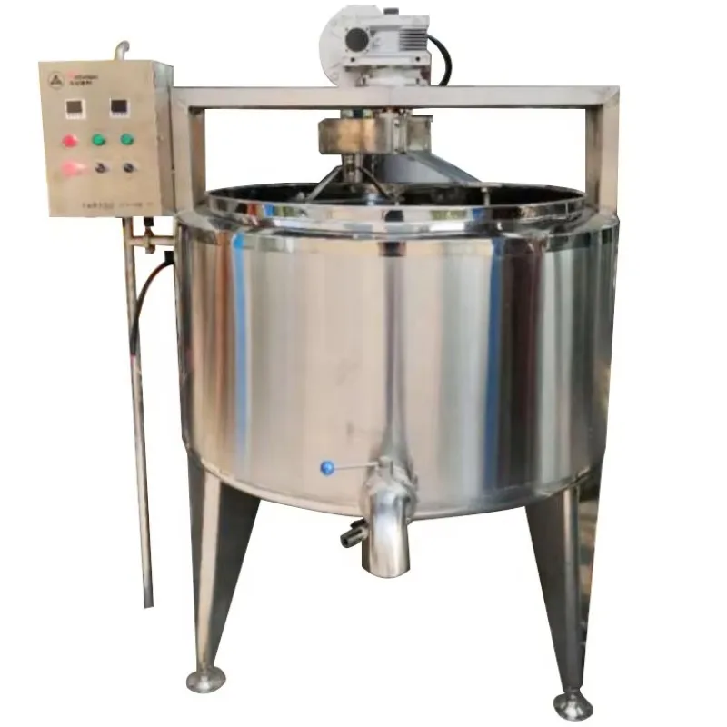 Small Mozzarella Cheese Production Line Mozzarella Cheese Making Machine Cheese Vat