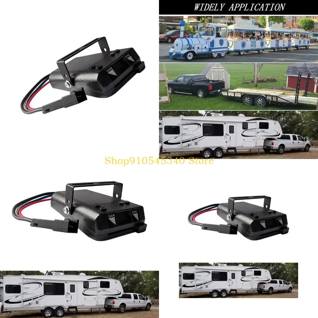 

U2JA Multiple Axles Compatible Brake Response Optimizer For Trailers Advanced Delay System Lightweight Plastic Housing Setups