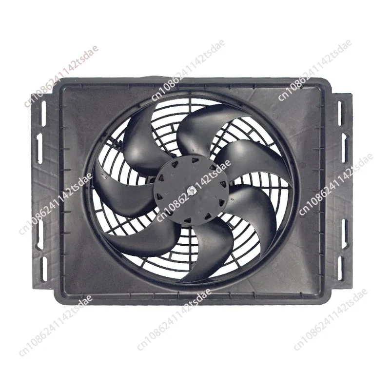 

14 * 18 electronic fan 12V24v car air conditioner fan water tank cooling fan replacement refrigerated car dedicated 120W