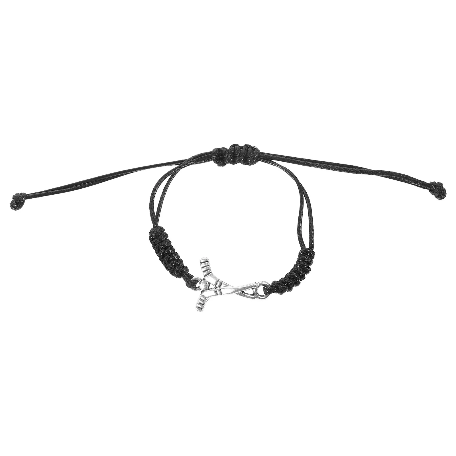 

Hockey Bracelet Sports Themed Alloy Bracelet Compact Portable Wear-Resistant Wristband Gift for Birthday Holiday