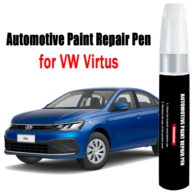 

Ручка для ремонта автомобильной краски для VW Virtus, ручка для ретуши, средство для удаления царапин, аксессуары для ухода за краской автомобиля
