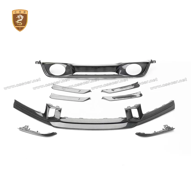 For Porsche 911/992.2 OEM Style Dry Carbon Fiber Front Rear Bumper Lip Diffuser Spiltter Protection Guard Car Body Kits