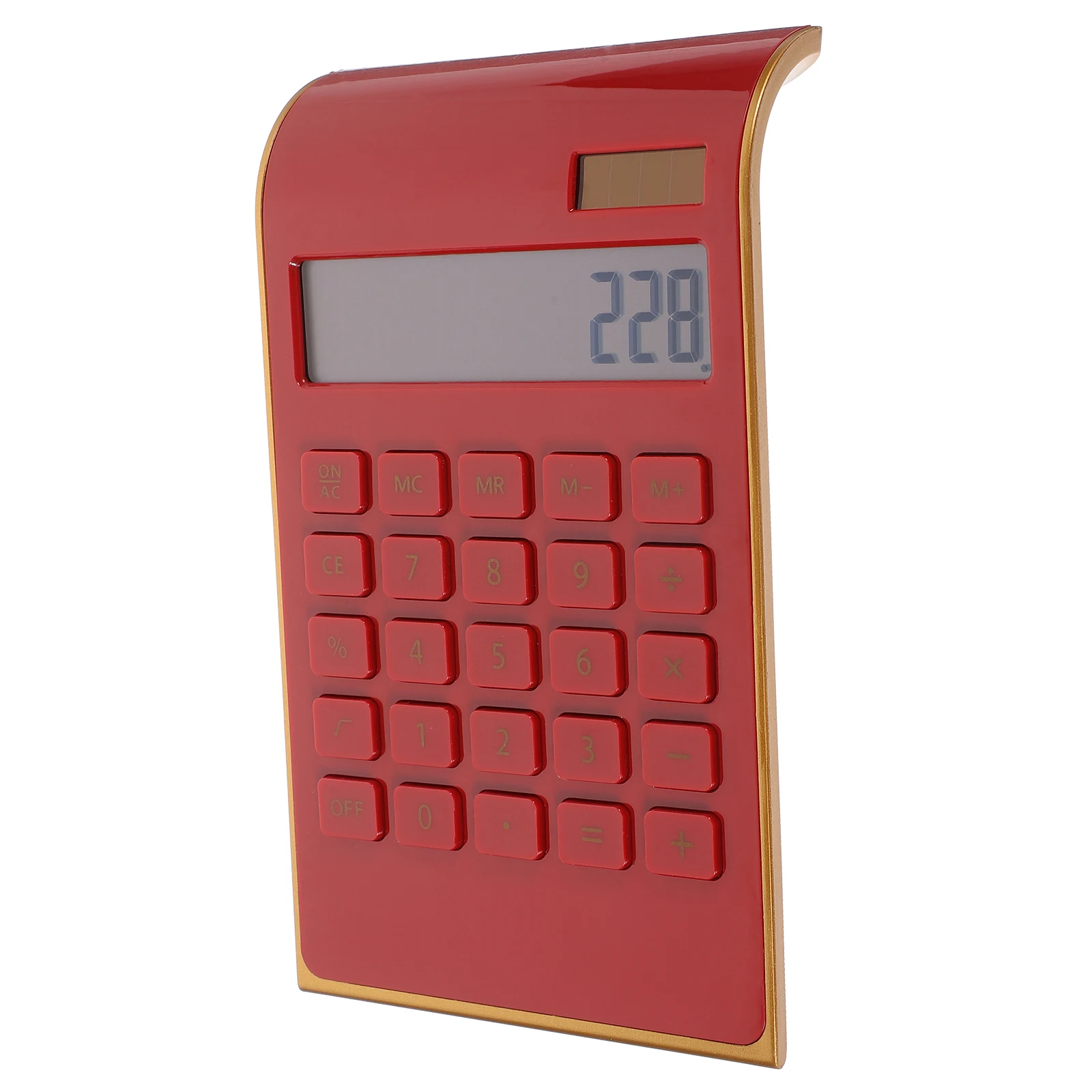 

Solar Calculator School Office Supplies Small Light Portable Student Kids Plastic Power Long Service Practical Gift