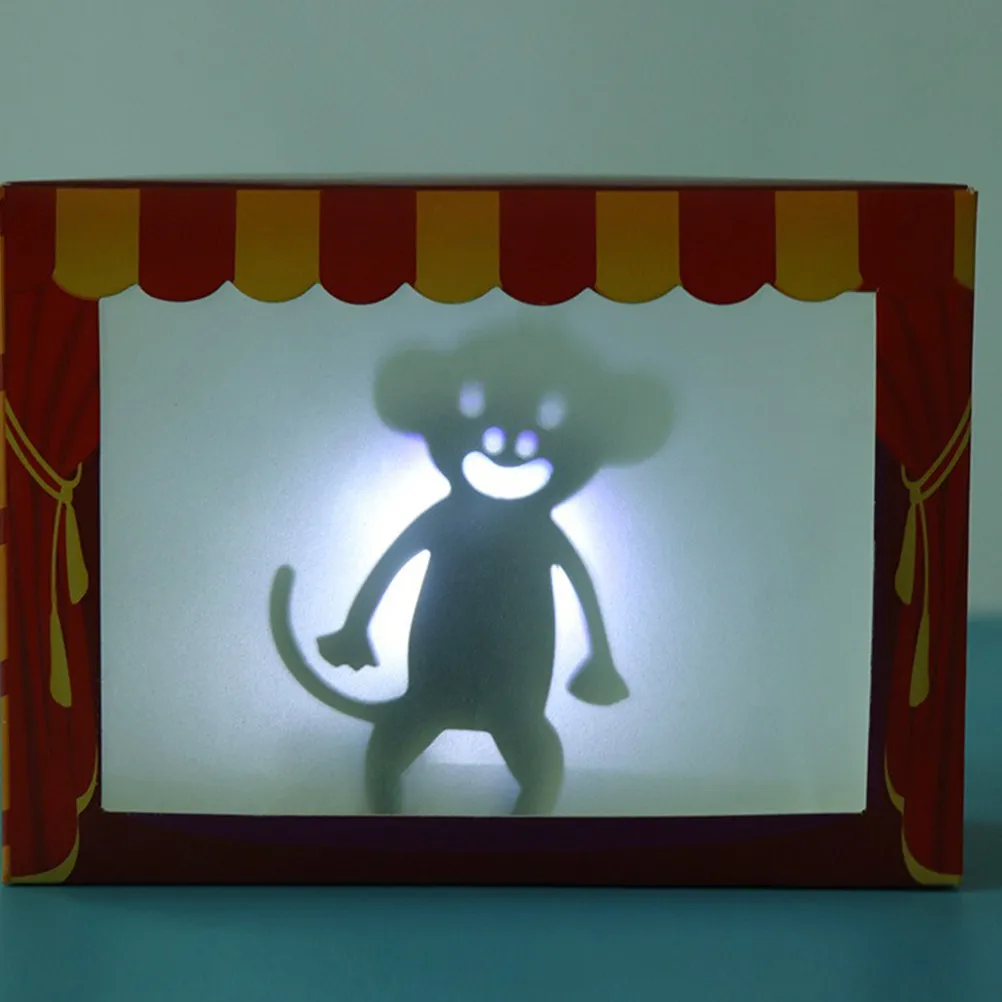 

Набор из 2-х комплектов теневых кукол ручной работы для театра, творческий развивающий набор для интерактивных игр и рассказывания историй