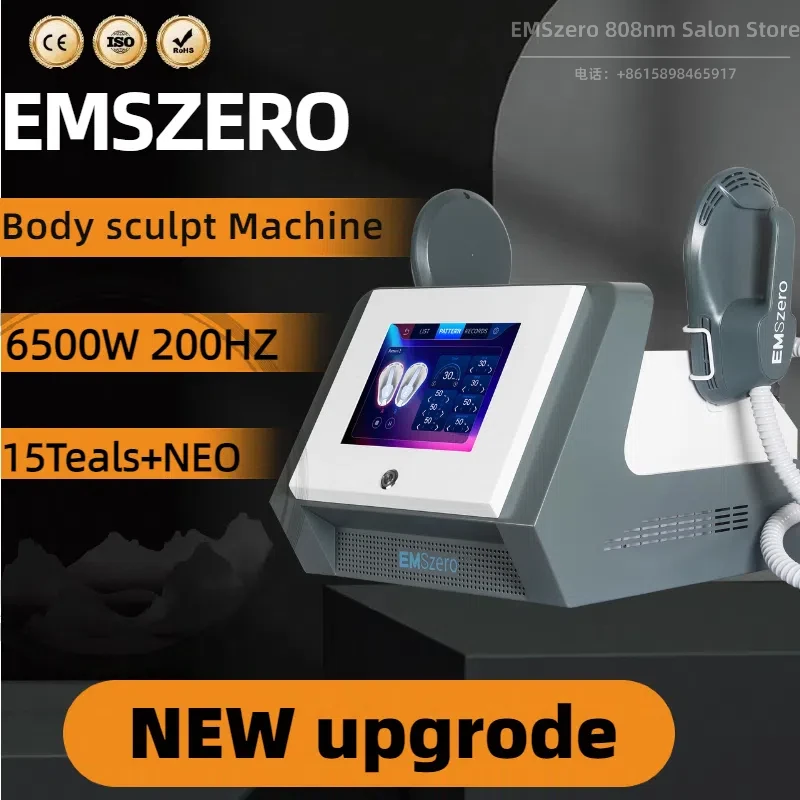 2024 Newest Portable DLS-EMSlim RF Power 6500W Weight Loss Muscle Stimulating Fat Removal Body Sculpt Machine EMSzero