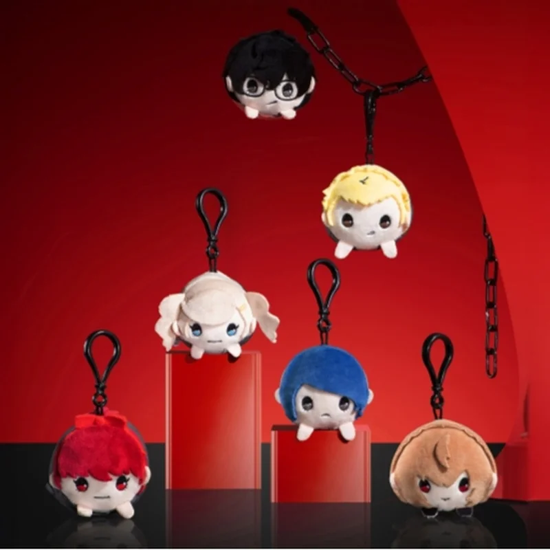 

Original In-Stock Persona 5 Royal Edition Lying Down Series Pendant Doll Bag Keychain Miniature Figurine Collectible Toys Gifts