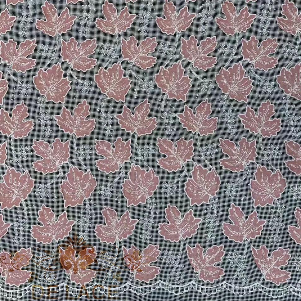 Wm Red Lacer Cut Fl…