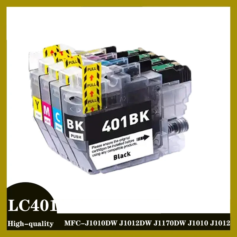 LC401 Ink Cartridge compatible for MFC-J1010DW MFC-J1012DW MFC-J1170DW Printer cartridge New LC401XL Ink Cartridgess