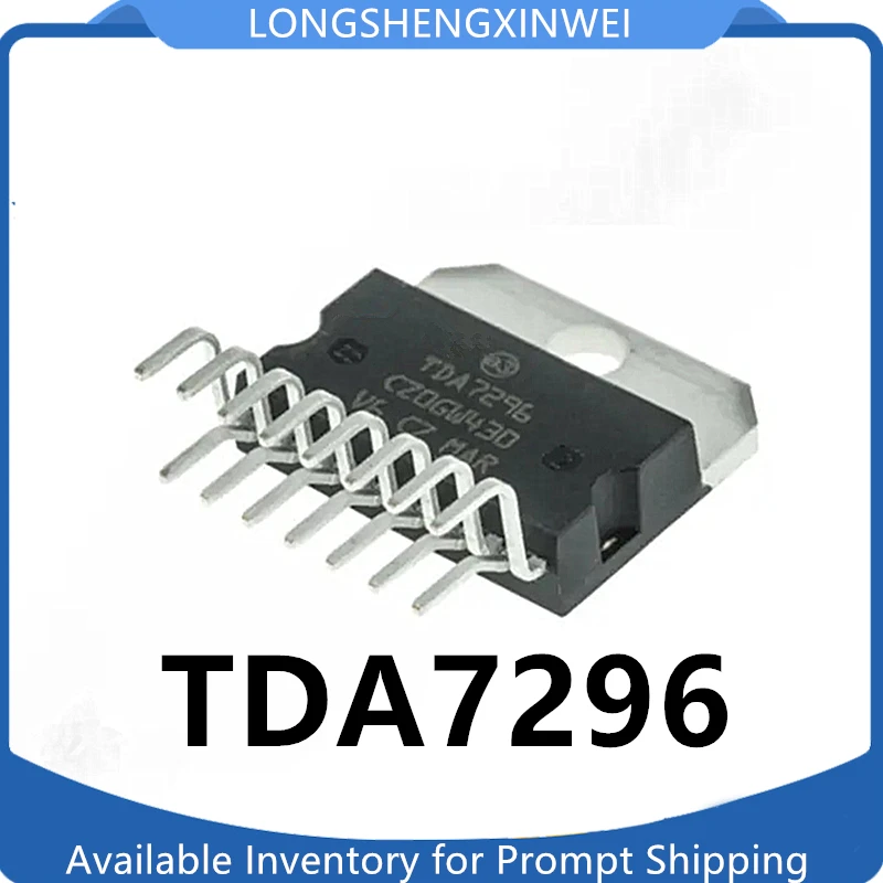 1PCS New TDA7296 AB Class 60W High Fidelity High Power Mono Audio Amplifier ZIP-15