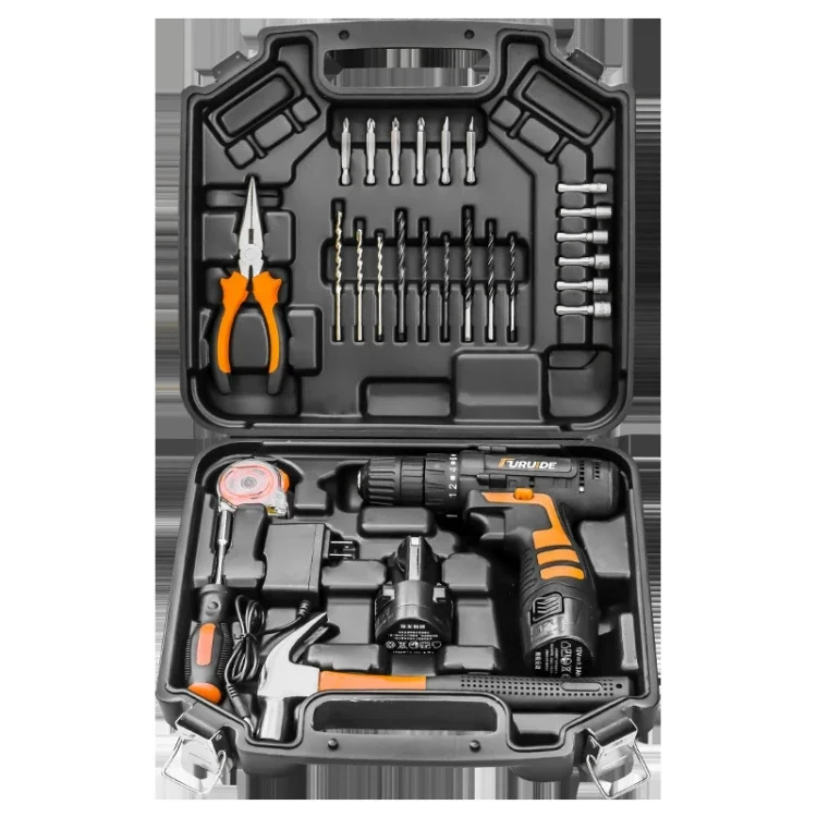 

Industrial Battery Power Tools Electric Drill Set Rechargeable Cordless Power Drills Hand Drill