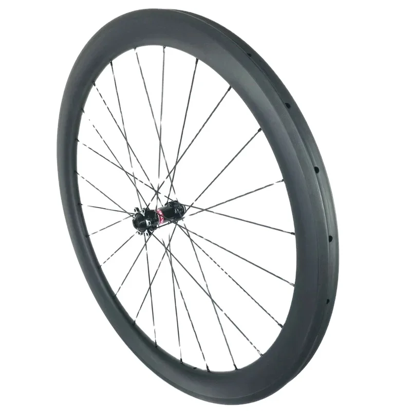 STLF Super LIght 700C Road Bike Carbon Wheels 25mm Width Disc Brake 35mm 38mm 40mm 45mm 50mm 55mm Depth 25mm Width Tubeless Clin