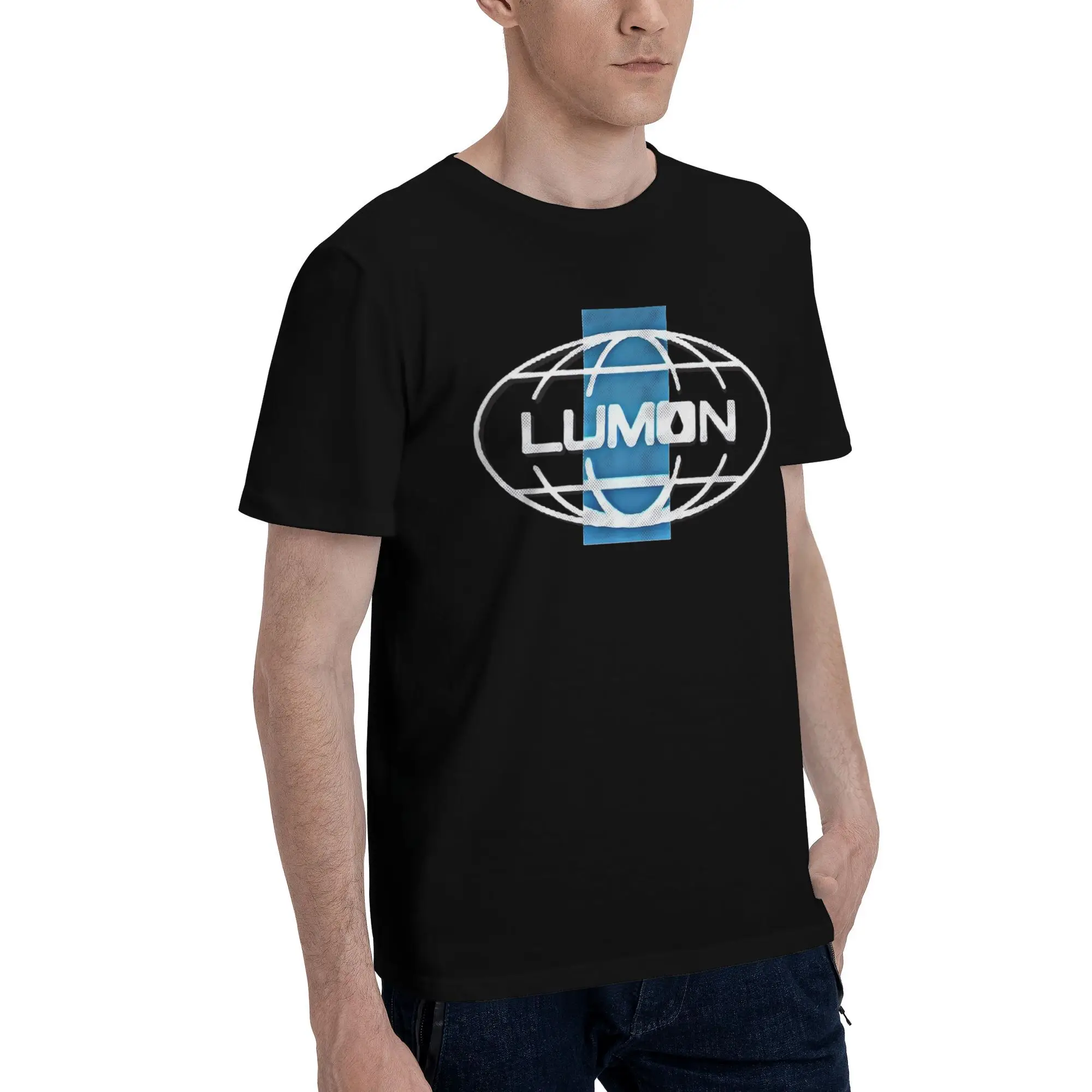 Lumon Severance Industries Logo 100% Cotton T-Shirt For Men Summer  Y2K Funny T Shirts Breathable Hippie Tees Oversize Tops