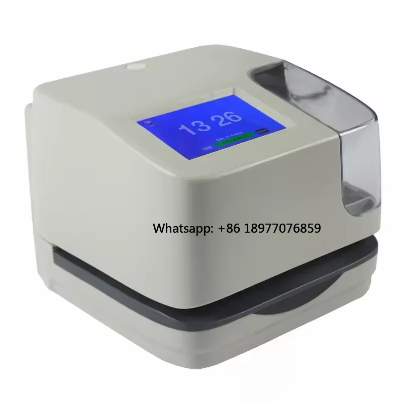 Touch Screen Automatic Time Recording Wifi Electronic Date And Time Stamp Machine