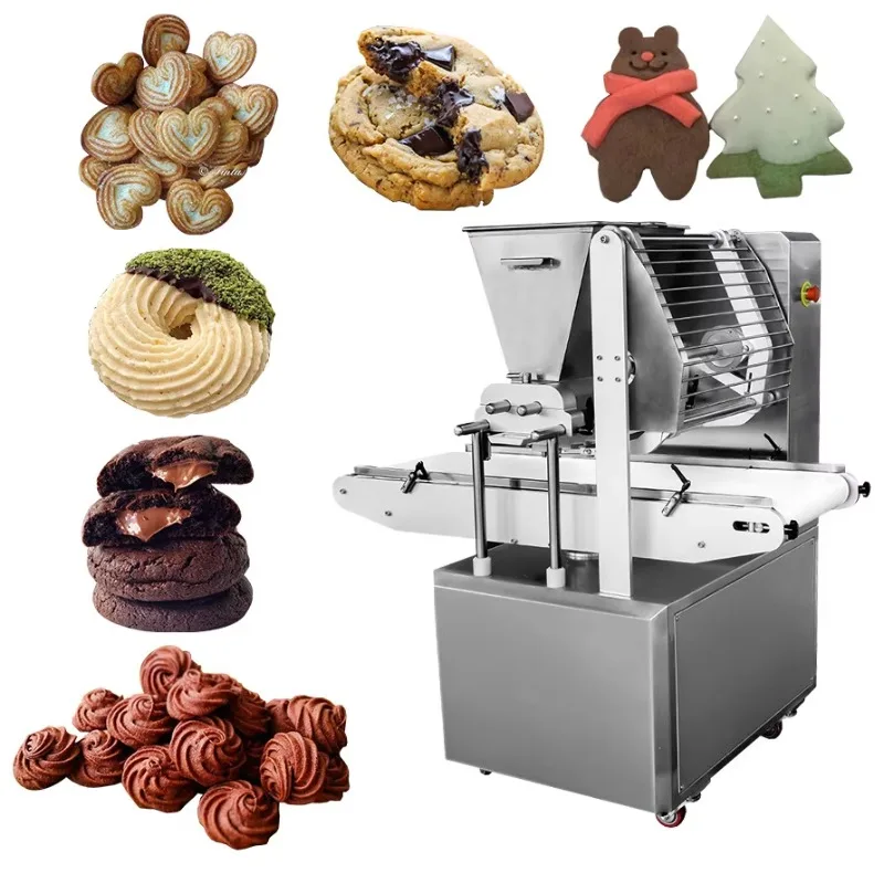 Factory Supply Small Biscuit Cookie Maker Walnut Production Machine High Efficiency Custom