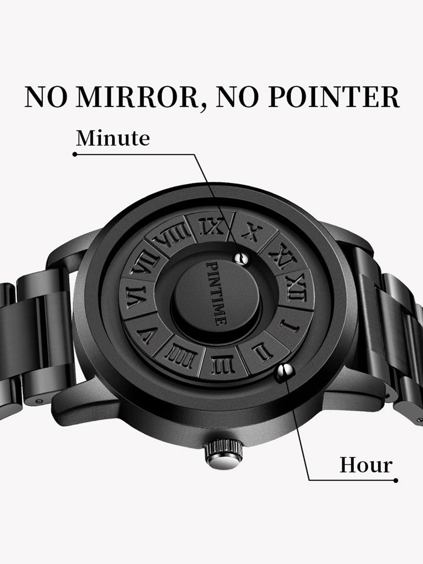 Men\'s Watch Wristwatch  Magnetic Watches Fancy Minimalist Unisex Watches Watch Stainless Steel Bracelet