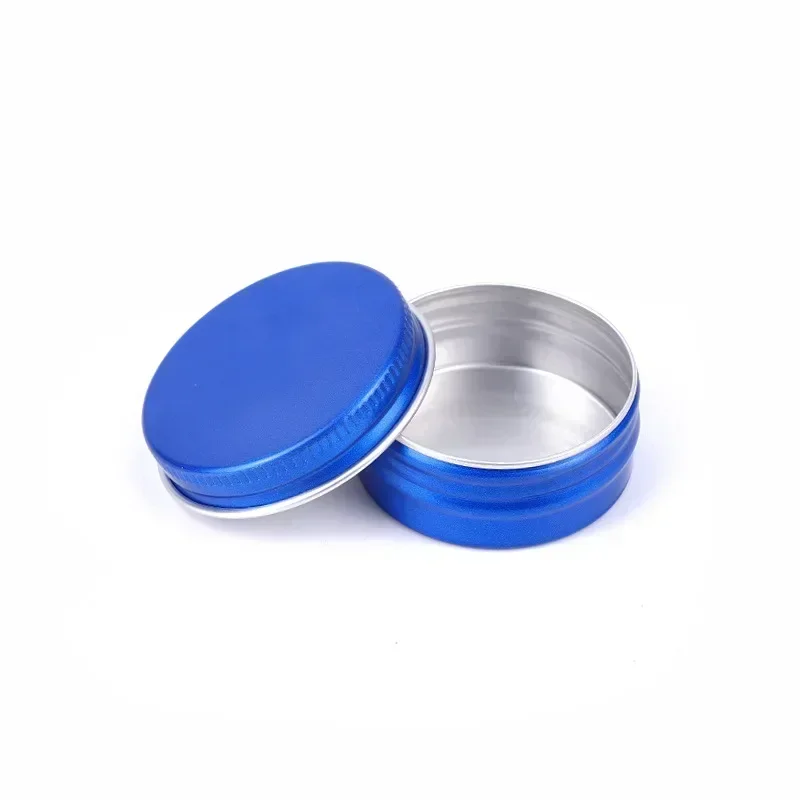 5/10/15/20/30/50/60g Mini Aluminium Doosjes Lege Deksels Blikken Ronde Metalen Ceam Potten Verkrijgbaar in Meerdere Kleuren Cosmetische Verpakkingen