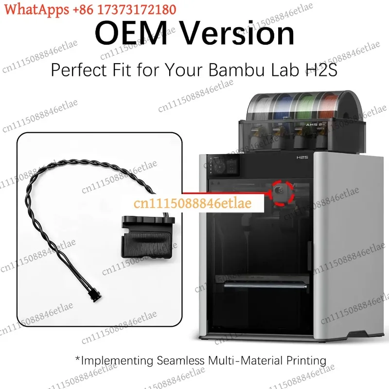 k3 Eddy Current Coil Assembly for Bambu Lab H2S 3D Printer, Precision Sensor Module Replacement Part