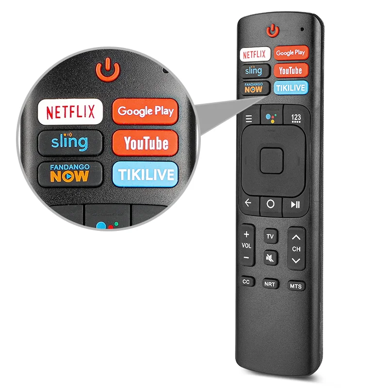 ERF3A69 For Hisense Remote Control Compatible With Hisense Smart TV 50H6D 55Q8E 65Q8E 65H9908 55Q8809 65Q8809 HU50U7A 55H9100E