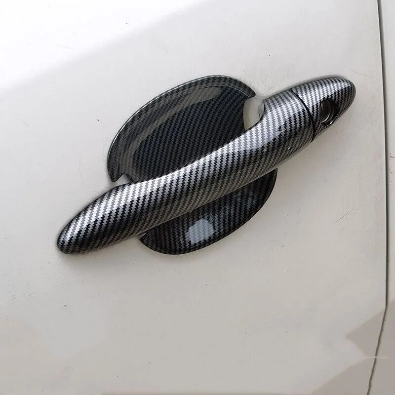 

Для Kia Sportage SL Si MK3 2011-2016 углеродное волокно новая хромированная Автомобильная дверная ручка накладка наклейка Стайлинг Аксессуары