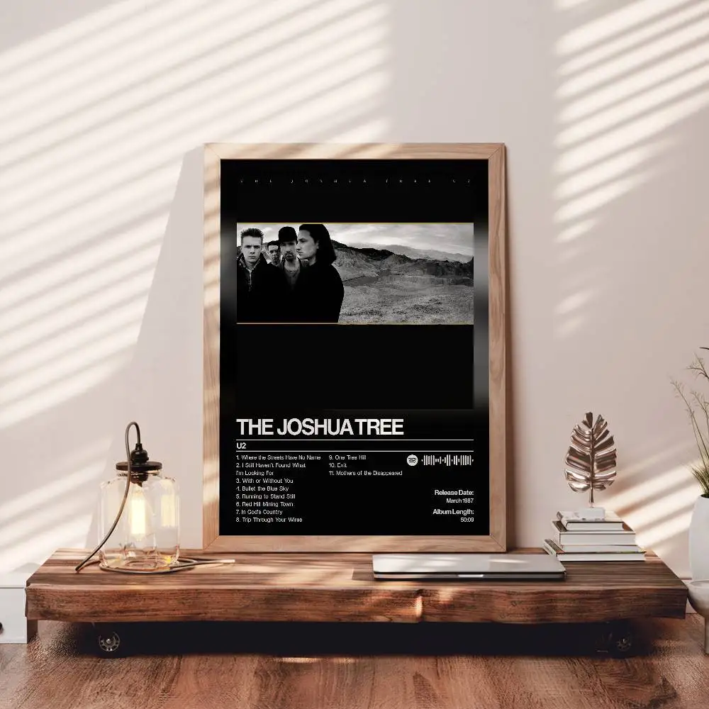 طباعة ملصق شجرة جوشوا U2 عالية الدقة، مناسبة للمنزل، ديكور غرفة المعيشة، البار، لوحة معلقة للمقهى