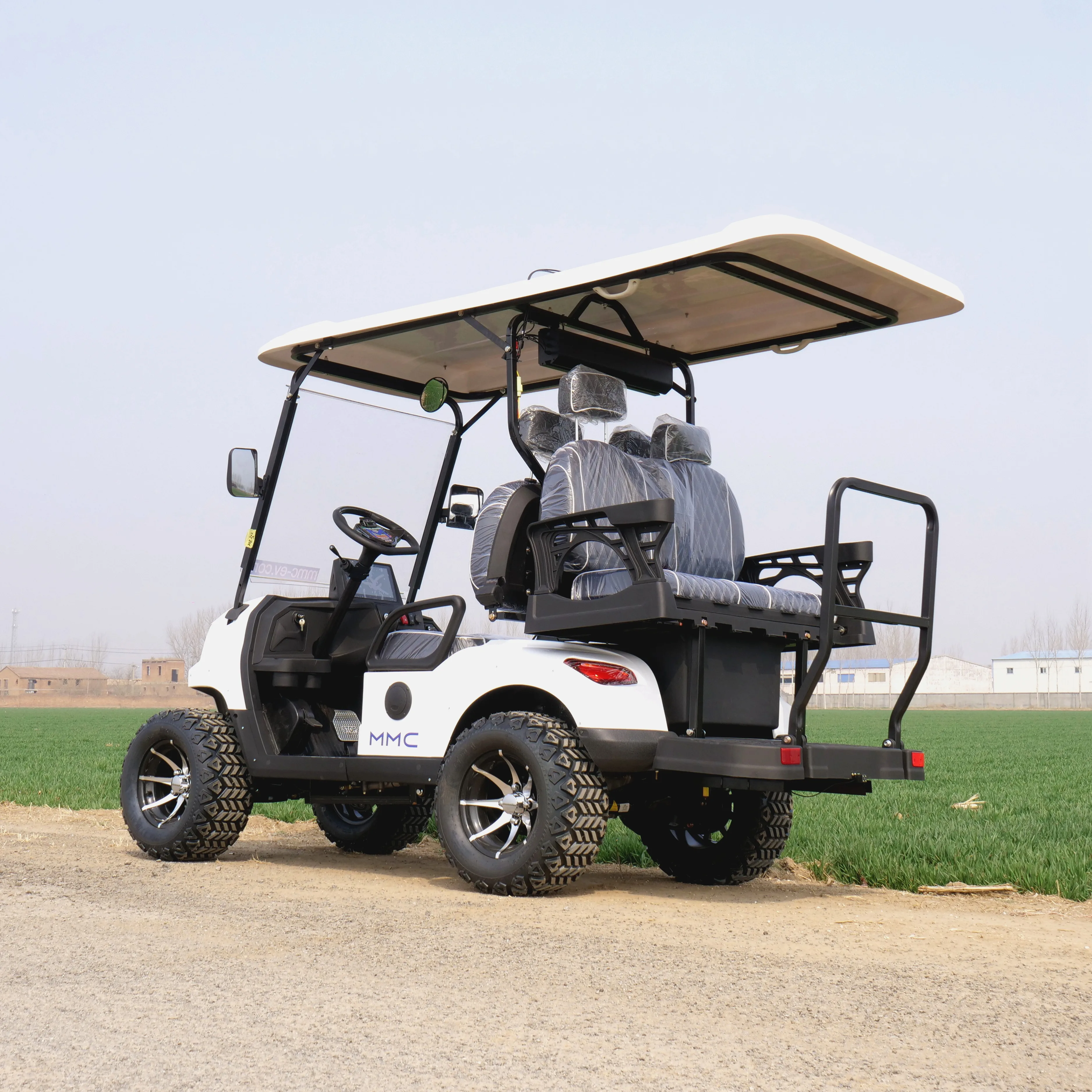 Made In China Street Legal Golf Cart Offroad 30% Climbing Capacity Folding Electric Golf Cart 6 Seater