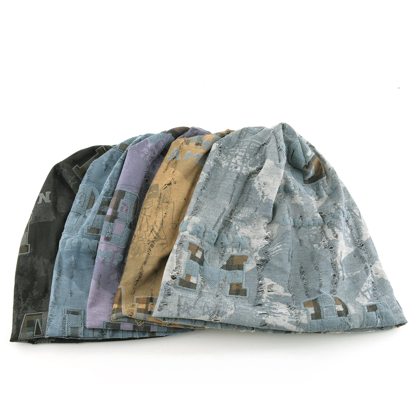 

Винтажная женская шапка-бини с эффектом потертости и тай-дай ​ Шапки с 3D-печатью букв из пенопласта для мужчин: весенне-осенние, зимние, теплые, на флисовой подкладке