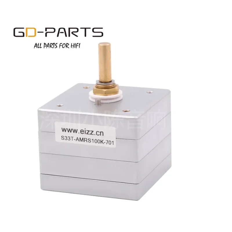 

FOR EIZZ Japan AMRS resistor 33 level split voltage stepper frozen version stereo dual channel volume potentiometer S33T-AMRS