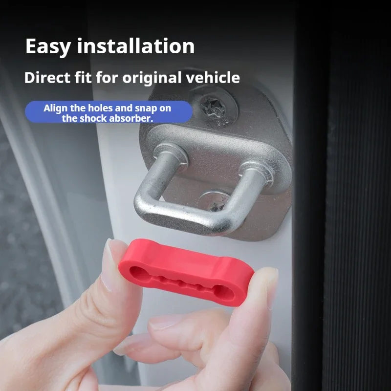 الصوت المثبط قفل الباب العازلة لأودي A1 A2 A3 A4 A5 A6 A7 A8 Q2 Q3 Q5 Q7 Q8 TT S3 قفل عازلة للصوت الصم ختم المميت #4