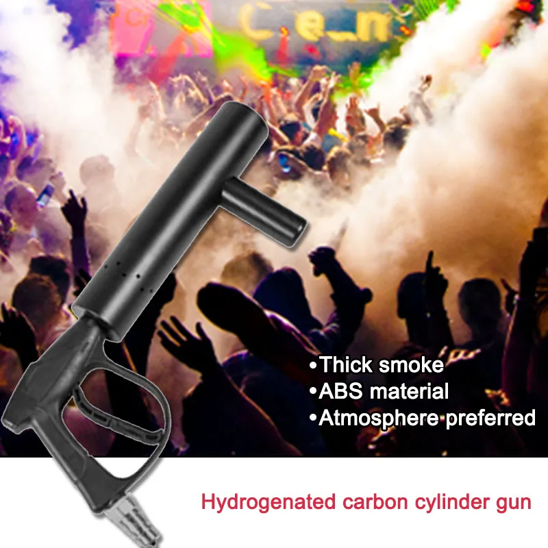 CO2 DJ Single Barrel Air Column Gun Portable Sprayer Handheld Stage Atmosphere Spray Equipment For Bar/ Concert / Music Festival