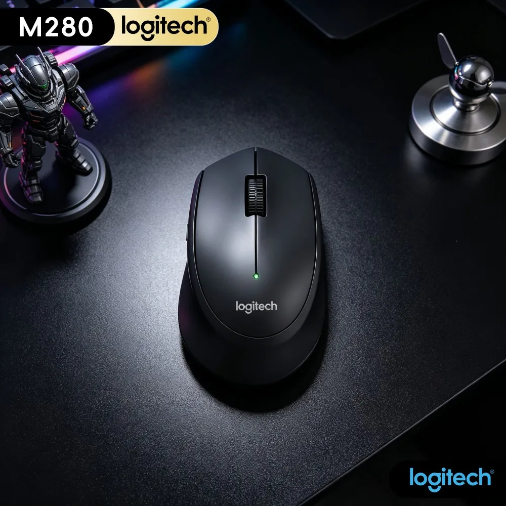 Household Office Gadget Wireless Mouse M280 Balanced Grip Durable Shell For Laptop Desktop Notebook Home Computing Work Tasks