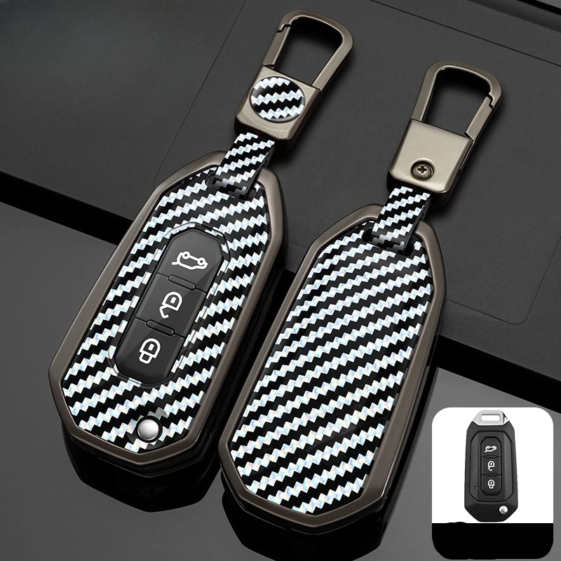 

Zinc Alloy Car Key Cover keychain Case Protective Shell For FORD Fusion Fiesta Escort Mondeo Everest Ranger Folding Accessories