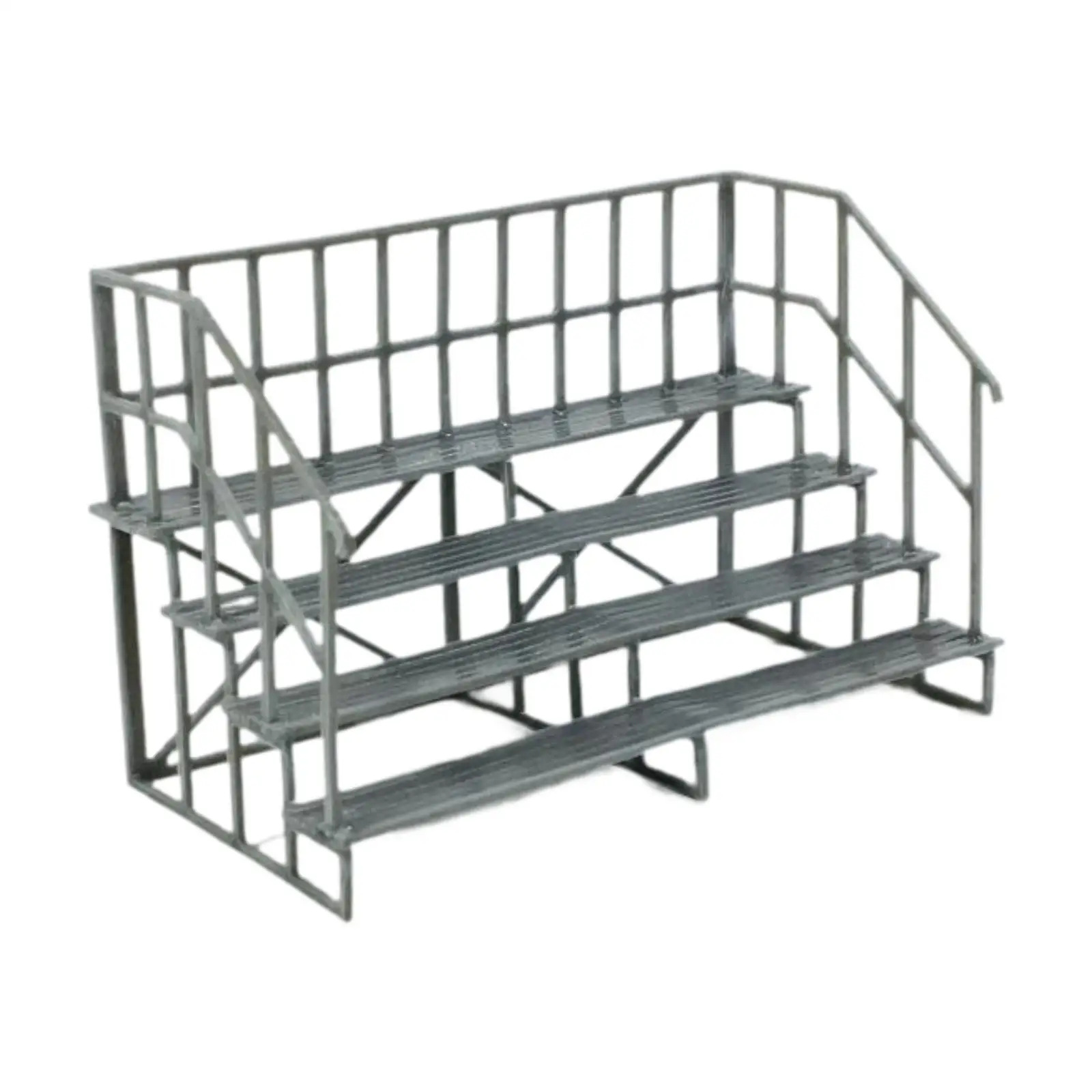 HO schaal grandstand model cadeau, realistische lichtgewicht creatieve miniatuur landschapsaccessoires, DIY 1:87 schaal grandstand