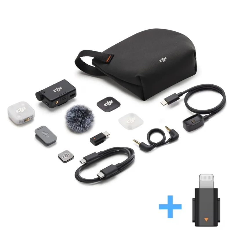 DJI Mic Mini 2 Wireless Microphone with 48-Hour Operating Time and Two-Level Noise Cancelling image 2