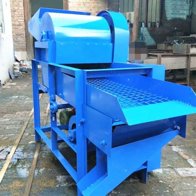 Chestnut Peeling Machine Palm Chestnut Husking Dehulling Peeling Machine Hazelnut Shell Removing Shelling Machine for Hazelnut