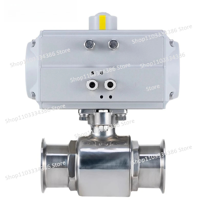 

Q681F 16P AT Пневматический зажим для быстрой загрузки пищевой гигиены, двуходовой шаровой кран из нержавеющей стали 304316