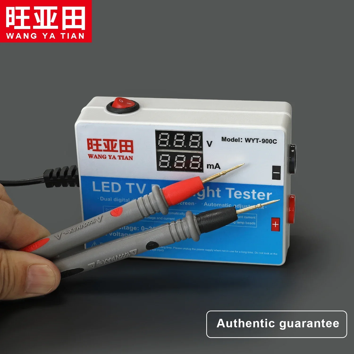 New 0-300V Output LED TV Backlight Tester LED Strips Test Tool with Current and Voltage Display Measurement Instruments