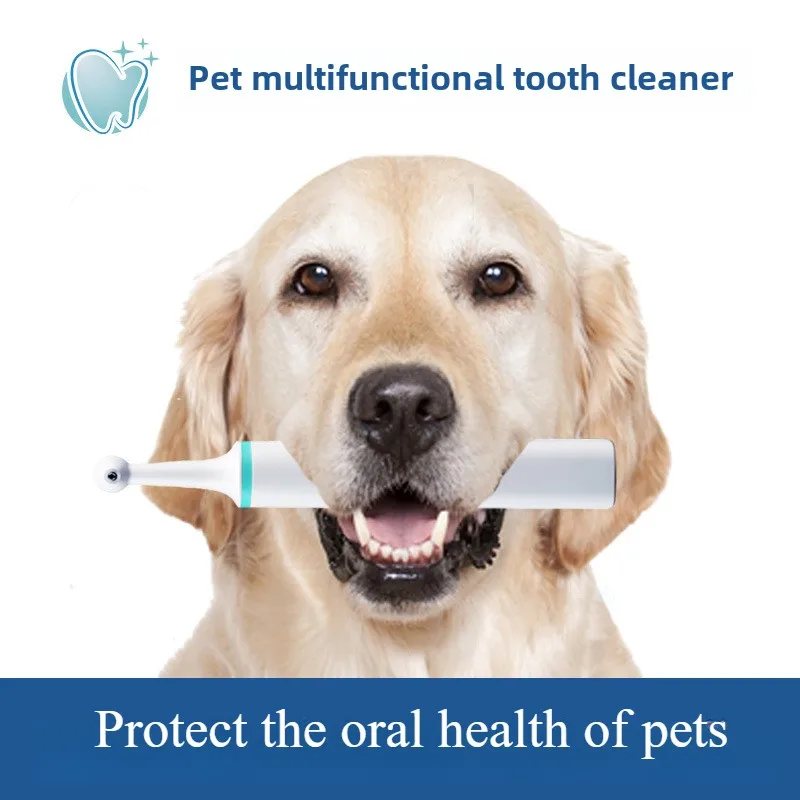 

Electric Toothbrush for Pets Clean Tooth Polisher Oral Cleaning Kit Dogs Cats Remove Stains and Tartar Pet Products Toothbrushes