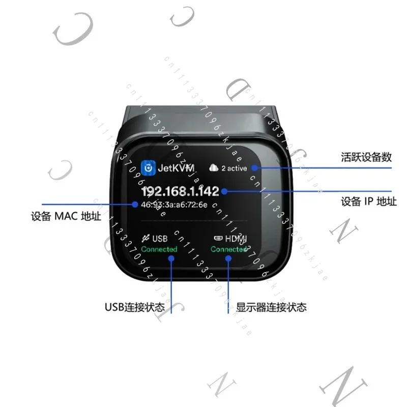 IP-KVM Open Source Remote Management Desktop Control Device Supports//Linux Etc