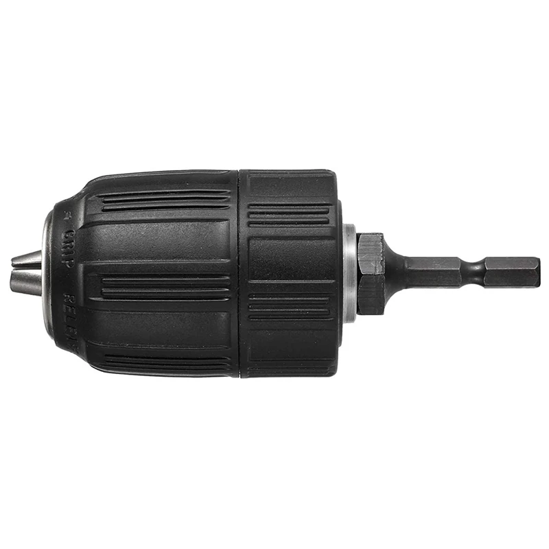 1/2Inch Keyless Drill Chuck Drill Chuck Adapter For Impact Driver Quick Connect