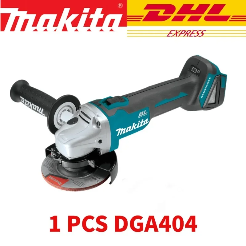 18 V Makita 125 DGA404 Borstelloze Lithium Elektrische Haakse Slijper Oplaadbare Snijmachine High Power Polijstmachine