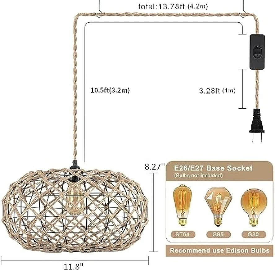Рисунок 5 - Подвесной светильник ручной работы