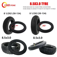 8.5Inch  1/2x2(50-134)Pneumatic Outer Tire Inner Tube for Electric Scooter kugoo X1 Zero  9 PRO  .5x3.0 Inflatable Tyre