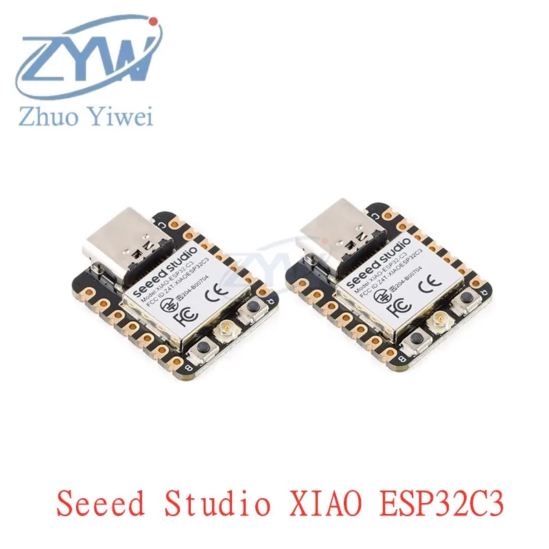 2 pcs ESP32C3 Seeed Studio XIAO BLE WIFI Wireless Development Board Tiny MCU 4MB 400KB Module For Arduino