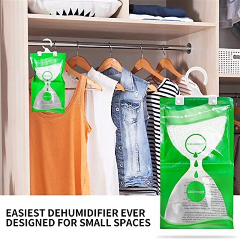 ABDJ-Absorbente de humedad para armario, 20 piezas, deshumidificador colgante contra humedad, antimoho