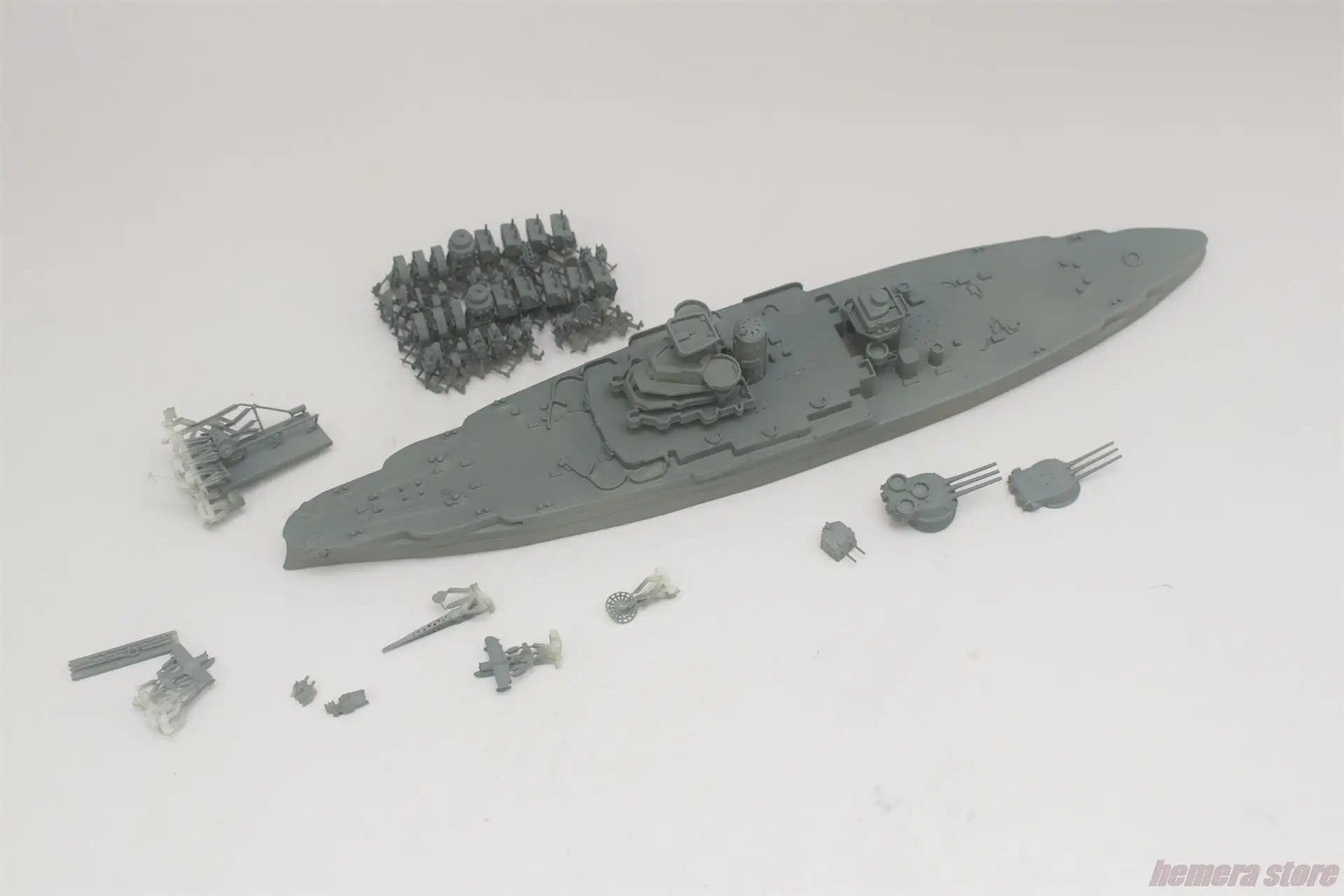 1/700 US BB-38 Pennsylvania Battleship 1944 Resin 3D Printed Model G-150 Hobby Homemade Assembling