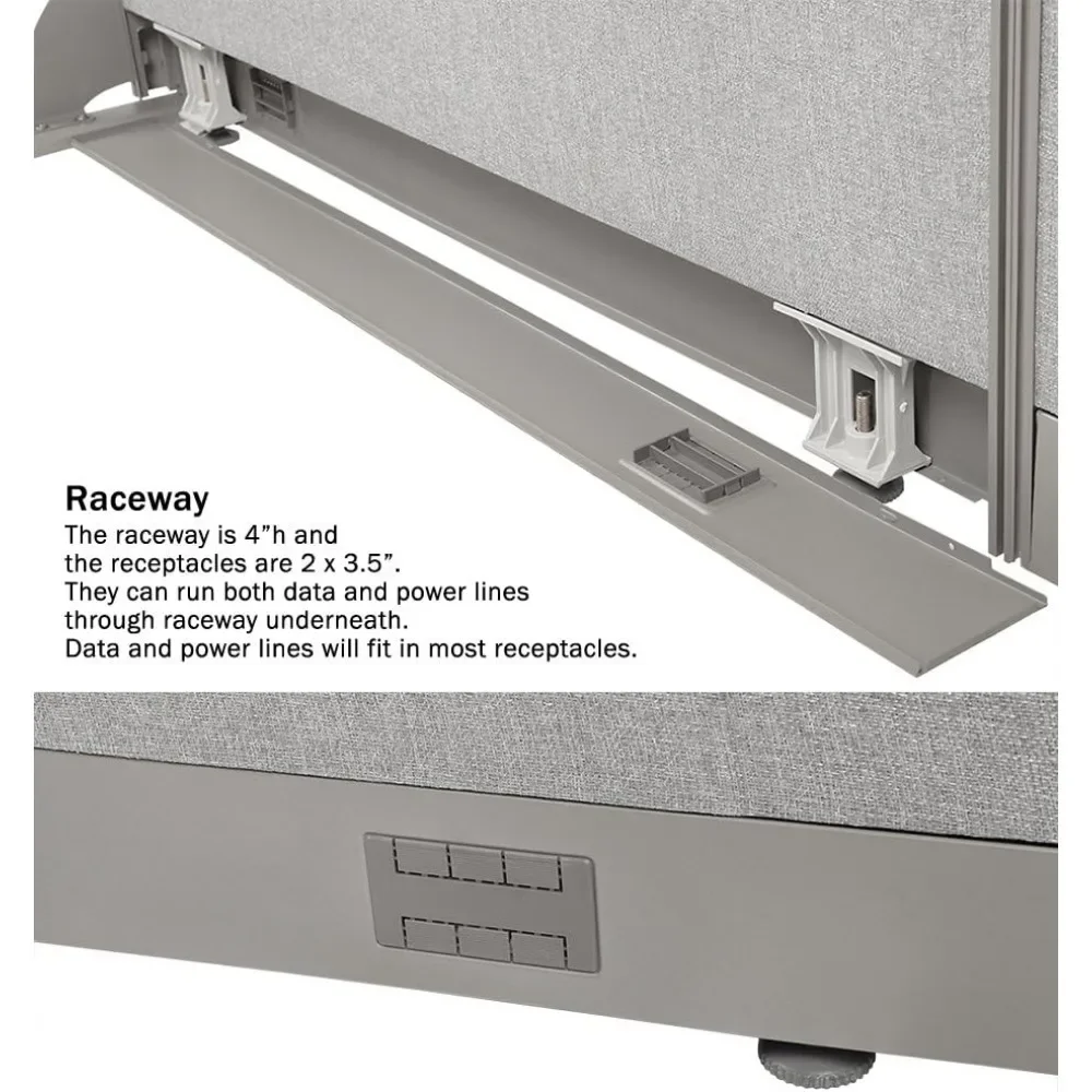 Office Partition Panel Room Divider Wall (24 X 48)