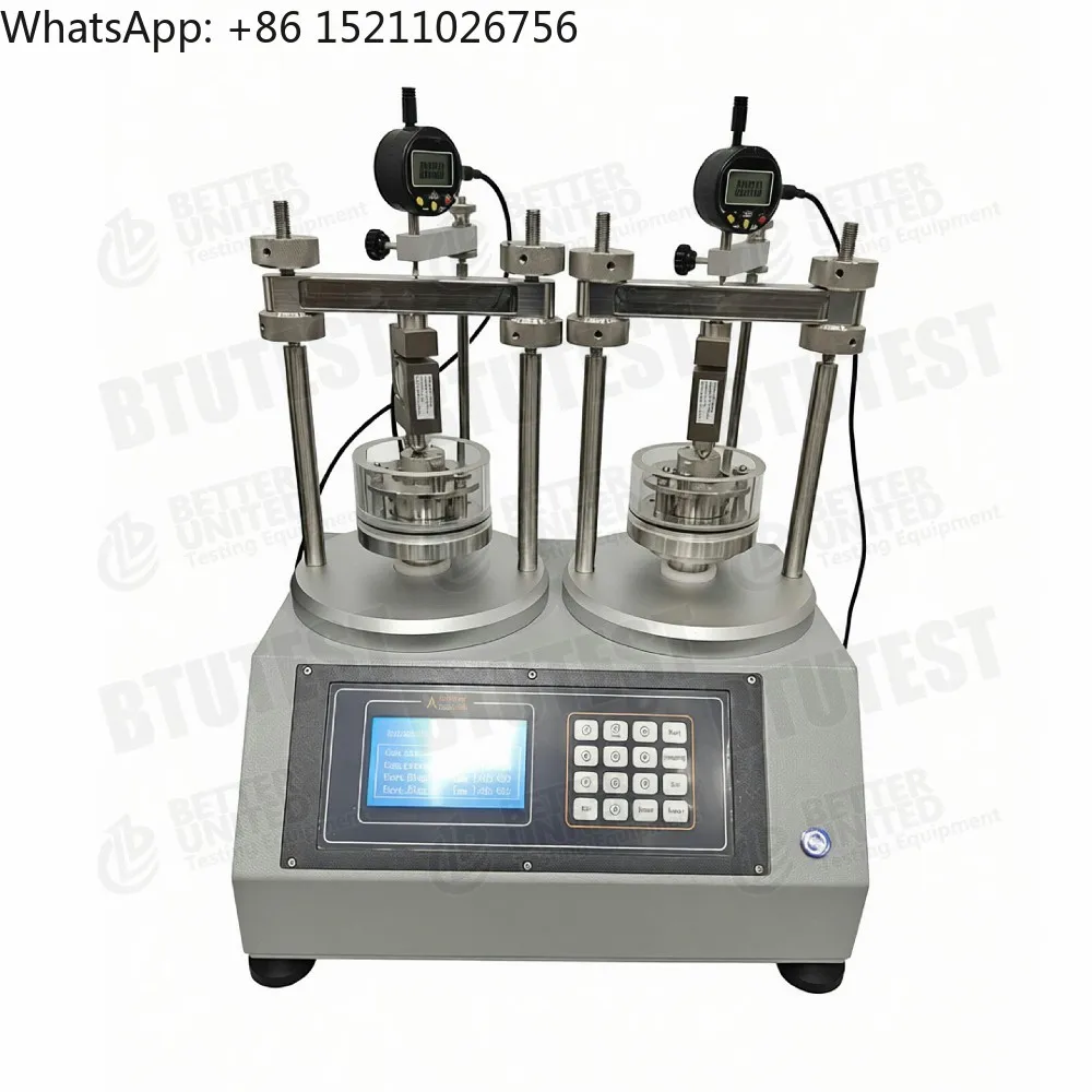 BTU-STC-3F Fully Automatic Two-Unit Consolidation Apparatus | ASTM D2435/D4546 | 0-10kN | Soil Mechanics Lab Equipment