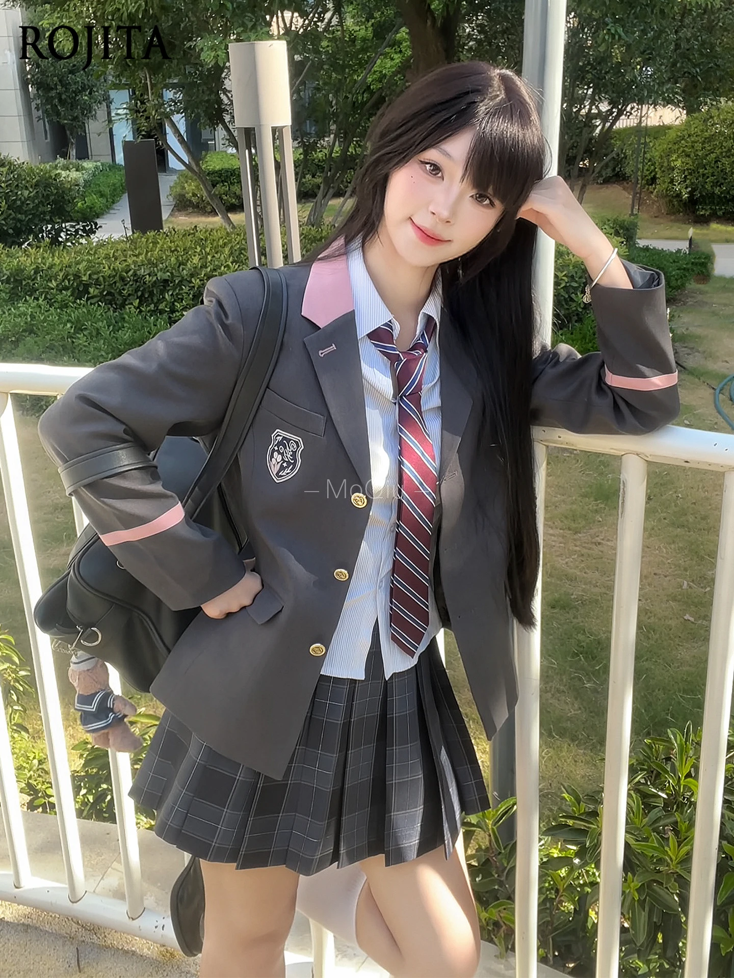 

Осень 2021, униформа JK, блейзер с застежкой на талии, японский студенческий стиль, оригинальная униформа JK, нишевый дизайн, верхняя женская одежда