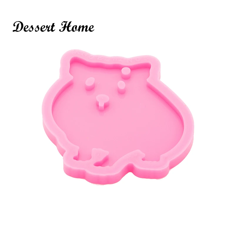 DY0746 Bright Owl/Squirrel Resin Craft for Keychain, Food Grade Silicone Cartoon Molds, Fondant Chocolate Cake Molds Gumpaste