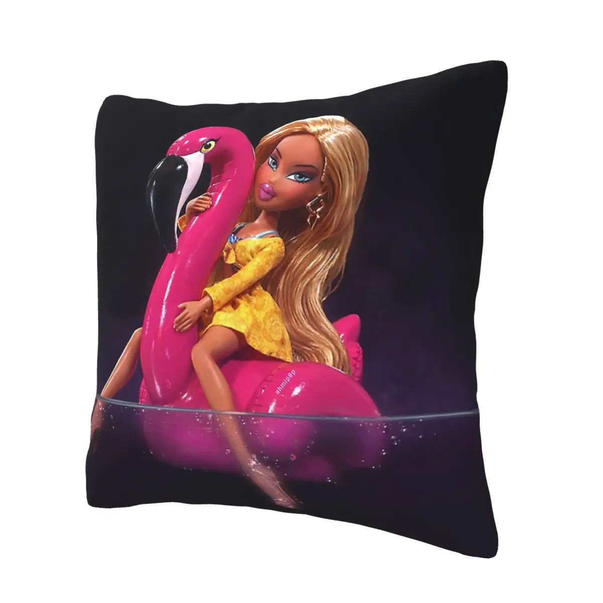 Bratz Sun Rayz y2k Pillowcase Soft Cushion Cover Decor Throw Pillow Case Cover for Home Double-sided Printed